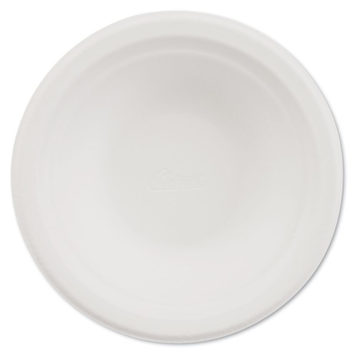 Bowls | Chinet 21230 12 oz. Classic Paper Bowl - White (125/Pack) image number 0