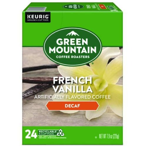 Coffee - Decaffeinated | Green Mountain Coffee 5000330142 French Vanilla Decaf Coffee K-Cups (24/Box) image number 0