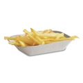 Food Trays & Liners | Chinet 10408 4 in. x 6 in. 1 Compartment Paper Savaday Molded Fiber Food Tray - Beige (1000/Carton) image number 3