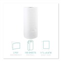 Perforated Roll & Hand Towels | Windsoft WIN1220CT 11 in. x 8.8 in. 2-Ply Kitchen Roll Towels - White (30 Rolls/Carton) image number 2