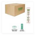 Disposable Forks | Eco-Products EP-S012-W Plantware 6 in. Fork Compostable Cutlery - White (1000/Carton) image number 2