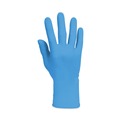 Food Service Disposable & Single Use Gloves | Ansell 54424 6 mil Thick 9.5 in. Long Powder-Free G10 2PRO Nitrile Gloves - Extra Large, Blue (90/Box) image number 3