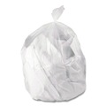 Low-Density Trash Bags | Boardwalk H8046TCKR01 40 in. x 46 in. 45 gal. 0.9 mil Low-Density Waste Can Liners - Clear (100/Carton) image number 3
