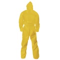 Cleaning Cloths & Wipes | Ansell 09816 A70 Chemical Spray Protection Coveralls - 3X-Large Yellow (12/Carton) image number 1