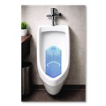 Toilet & Urinal Deodorizers | Boardwalk TSU-P-006I006I-06-AAS80 5.22 oz Vertical Urinal Screen - Cotton Blossom Scent/Blue (6/Carton) image number 5