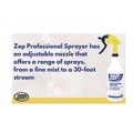 Sprayers & Pumps | Zep Commercial HDPRO36 32 oz Professional Spray Bottle with Trigger Sprayer - Clear image number 4