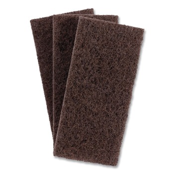 3M 8541 4.62 in. x 10 in. Doodlebug Utility Pad - Brown (10/Carton)