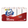 Perforated Roll & Hand Towels | Scott 56674 7.31 in. x 11 in. 1-Ply Choose-A-Sheet Mega Kitchen Roll Paper Towels - White (30 Rolls/Carton) image number 0