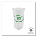 Cups | Eco-Products EP-CC24-GS 24 oz. Greenstripe Renewable and Compostable Cold Cups (1000/Carton) image number 3
