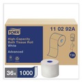 Toilet Tissues | Tork 110292A 2-Ply Septic Safe Advanced High Capacity Bath Tissue - White (36/Carton) image number 2
