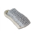 Brushes | Boardwalk BWKFSCBWH 6 in. Handle 6 in. Brush Polypropylene Bristles Scrub Brush - White image number 2