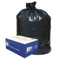 Low-Density Trash Bags | Classic 1506847 45 Gallon 0.63 mil 40 in. x 46 in. Linear Low-Density Can Liners - Black (250/Carton) image number 0