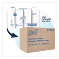 Perforated Roll & Hand Towels | Scott 07001 2-Ply Septic Safe Essential Extra Soft Coreless Standard Roll Bath Tissue - White (36/Carton) image number 3