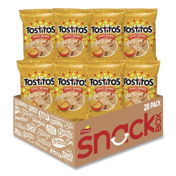 Tostitos FRI20871 3 oz. Bag Crispy Rounds Tortilla Chips (28/Carton)