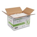 Perforated Roll & Hand Towels | AmerCareRoyal L1801W Plastic Fork Heavyweight CPLA Cutlery - White (1000/Carton) image number 0