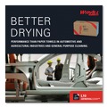Perforated Roll & Hand Towels | WypAll 05123 L10 9.1 in. x 10.25 in. Windshield Towels - Light Blue (224/Pack, 10 Packs/Carton) image number 8
