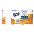 Toilet Tissues | Scott 57098 ComfortPlus 1-Ply Septic-Safe Toilet Paper Mega Rolls - White (12/Carton) image number 2