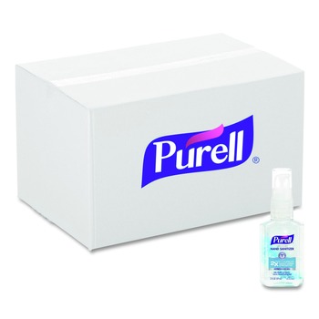 PURELL 3050-24-CMR 2 oz. Advanced Hand Sanitizer Refreshing Gel - Clean Scent (24/Carton)