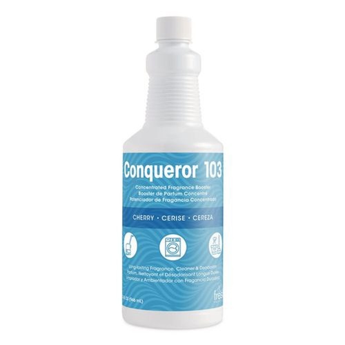 Air Fresheners & Odor Eliminators | Fresh Products 103Q-F-000I012M-20 32 oz. Conqueror 103 Odor Counteractant Concentrate - Cherry (12/Carton) image number 0