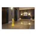 Signs | Rubbermaid Commercial FG627677YEL 12.25 in. x 12.25 in. x 36 in. Multilingual Wet Floor Safety Cone image number 3