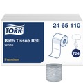 Perforated Roll & Hand Towels | Tork 2465110 2-Ply Septic Safe Advanced Bath Tissue - White (80/Carton) image number 0