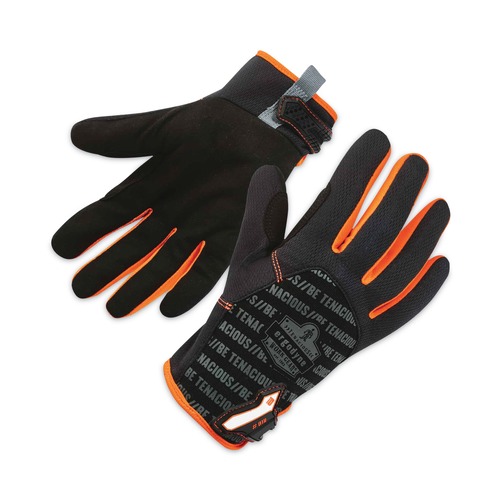 Work & Welding Gloves | Ergodyne 17176 ProFlex 812 Standard Mechanics Gloves - 2X-Large Black (1-Pair) image number 0