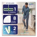 Floor Dusters & Accessories | Swiffer 74471 16.5 x 9 Max/XL Wet Refill Cloths - White (6/Carton) image number 5
