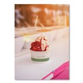 Food Containers & Lids | Vegware SC-06G 3.5 in. x 1.7 in. 6 oz. Compostable Paper Soup Containers - Green/White (1000/Carton) image number 4