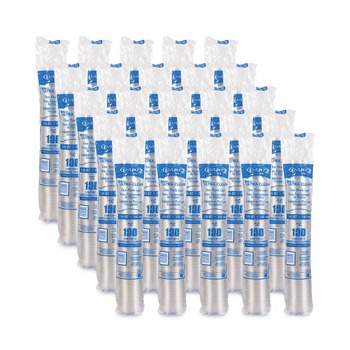 Dart 5C 5 oz. Ultra Clear Plastic Cups (2500/Carton)