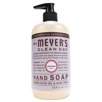 SC Johnson 651311 Clean Day 12.5 oz Liquid Hand Soap - Lavender Scent