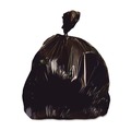 Repro Trash Bags | Heritage X8046SK R01 Low Density 45 Gallon 40 in. x 46 in. Repro Can Liners - Black (5 Rolls/Carton) image number 3