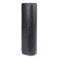 High-Density Trash Bags | Inteplast Group S404816K 45 gal. 16 microns 40 in. x 48 in. High-Density Interleaved Commercial Can Liners - Black (25 Bags/Roll, 10 Rolls/Carton) image number 2