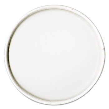 BEVERAGEWARE | SOLO CA16A-4000 16 oz Spiral-Wound Paper Hot Cup Lids - White (20/Carton)
