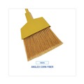 Brooms | Boardwalk BWKBRMAXIL 55 in. Handle Corn Fiber Angled-Head Lobby Brooms - Yellow (12/Carton) image number 4