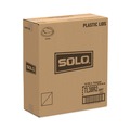 Cup Lids | SOLO TL38R2-0007 Traveler Dome Hot Cup Lid Fits 8 oz Cups - White (100/Pack, 10 Packs/Carton) image number 0