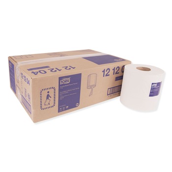  | Tork 121204 Centerfeed 7.6 x 11.8 2-Ply Hand Towel - White (6/Carton)