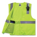 Clothing Protection | Ergodyne 21053 GloWear 8210Z Class 2 Economy Mesh Vest Polyester Lime Small/Medium image number 3