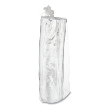 Eco-Products EP-HL8-WR EcoLid 25 Percent Recycled Content Plastic Hot Cup Lid Fits 8 oz. Hot Cups - White (1000/Carton)