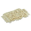 Mop Heads | Rubbermaid Commercial FGS29900WH00 9 in. x 5 in. Wall Washer Cotton Replacement Pads - White image number 0