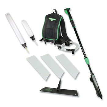 MOPS | Unger UNGEFKT9 Excella 20 in. Head Floor Finishing Kit - Black/Green