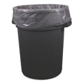 Low-Density Trash Bags | Heritage H9250SC 46 in. x 50 in. 1.1 mil. 56-Gallon Linear Low-Density Can Liners - Clear (100/Carton) image number 3