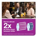 Dispenser Napkins | Tork DX806E Xpressnap Fit 2-Ply 6.5 in. x 8.39 in. Interfold Dispenser Napkin - Natural (120/Pack, 36 Packs/Carton) image number 8