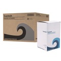 Straws/Stems/Sticks | Boardwalk BWKPPRSTRWUW 7.75 in. x 0.25 in. Unwrapped Paper Straws - White (4800/Carton) image number 0