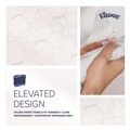 Perforated Roll & Hand Towels | Kleenex 46321 2-Ply 8 in. x 9.4 in. Reveal Multi-Fold Towels - White (16/Carton) image number 5