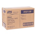 Perforated Roll & Hand Towels | Tork 450138 9.9 in. x 13.1 in. Advanced ShopMax Wiper 450 - White (2/Carton) image number 1