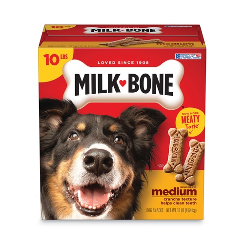 Pet Foods | Milk-Bone 7910092501 10 lbs. Original/Medium Sized Dog Biscuits image number 0