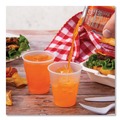 Cups | Dart Y5 5 oz. High-Impact Polystyrene Cold Cups - Translucent (100/Pack) image number 4
