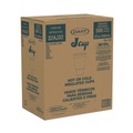 Cups | Dart 32AJ32 32 oz. Foam Drink Cups with Tapered Bottom - White (500/Carton) image number 3