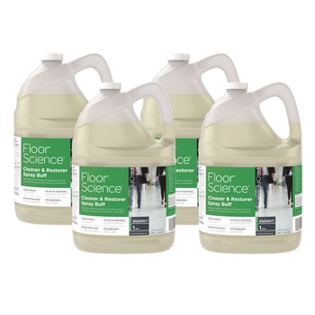 Diversey Care CBD540458 1 gal. Bottle Floor Science Cleaner/Restorer Spray Buff - Citrus Scent (4/Carton)
