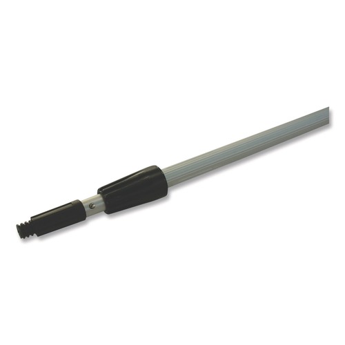 Extension Poles & Handles | Boardwalk 96149-BWK 8 ft. Two-Sections Aluminum Extension Pole - Silver/Black image number 0